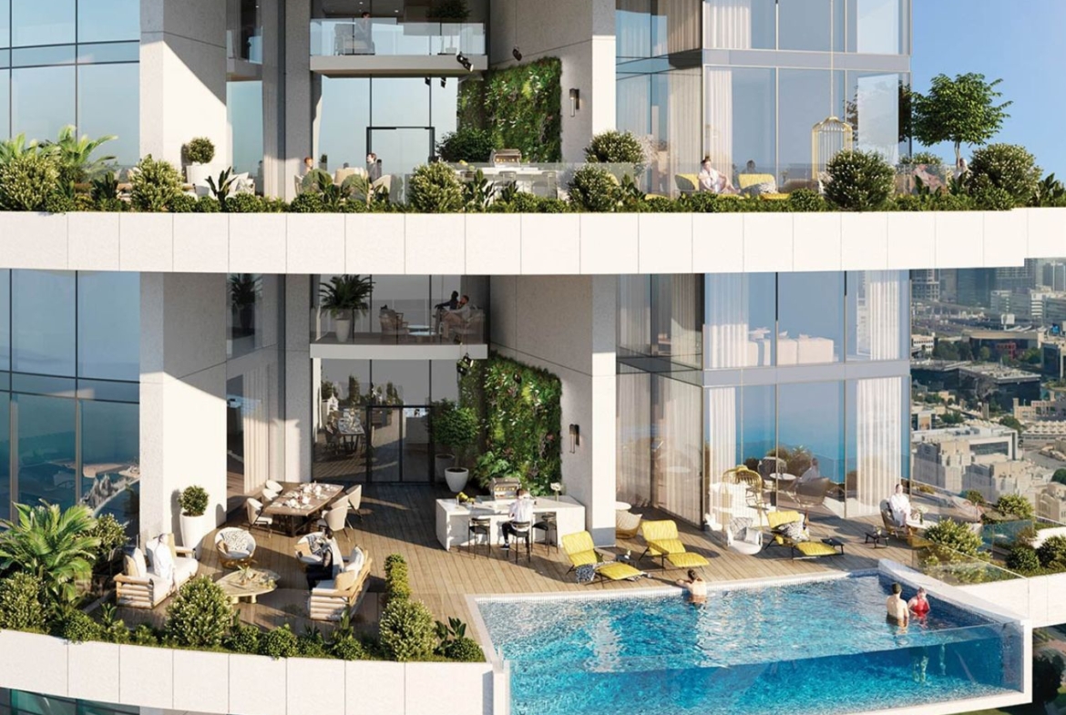 Damac Cavalli Tower Beach & Palm-Facing Apartments in Dubai Marina (1)