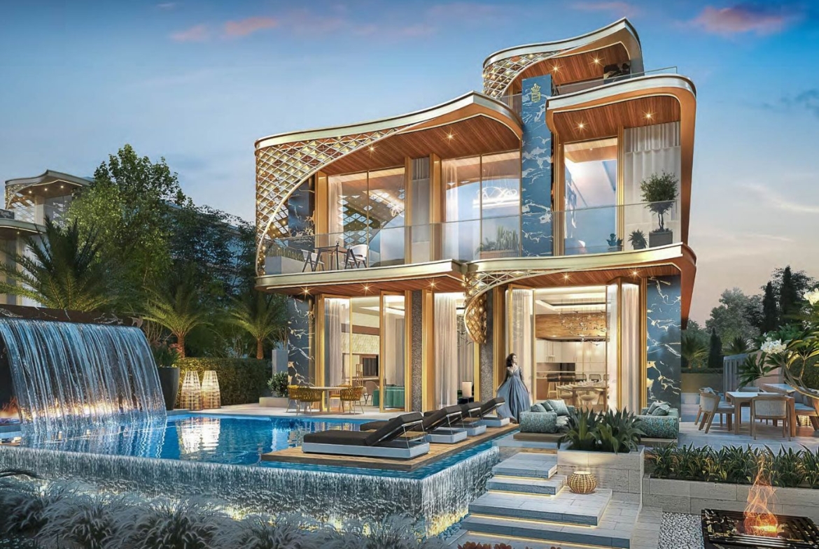 Gems Estate Villas Fashion Villas in DAMAC Hills (1)