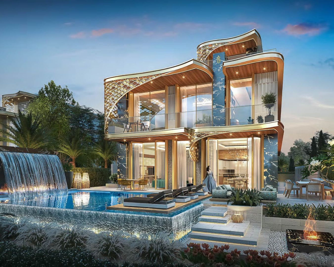 Gems Estate Villas Fashion Villas in DAMAC Hills (1)