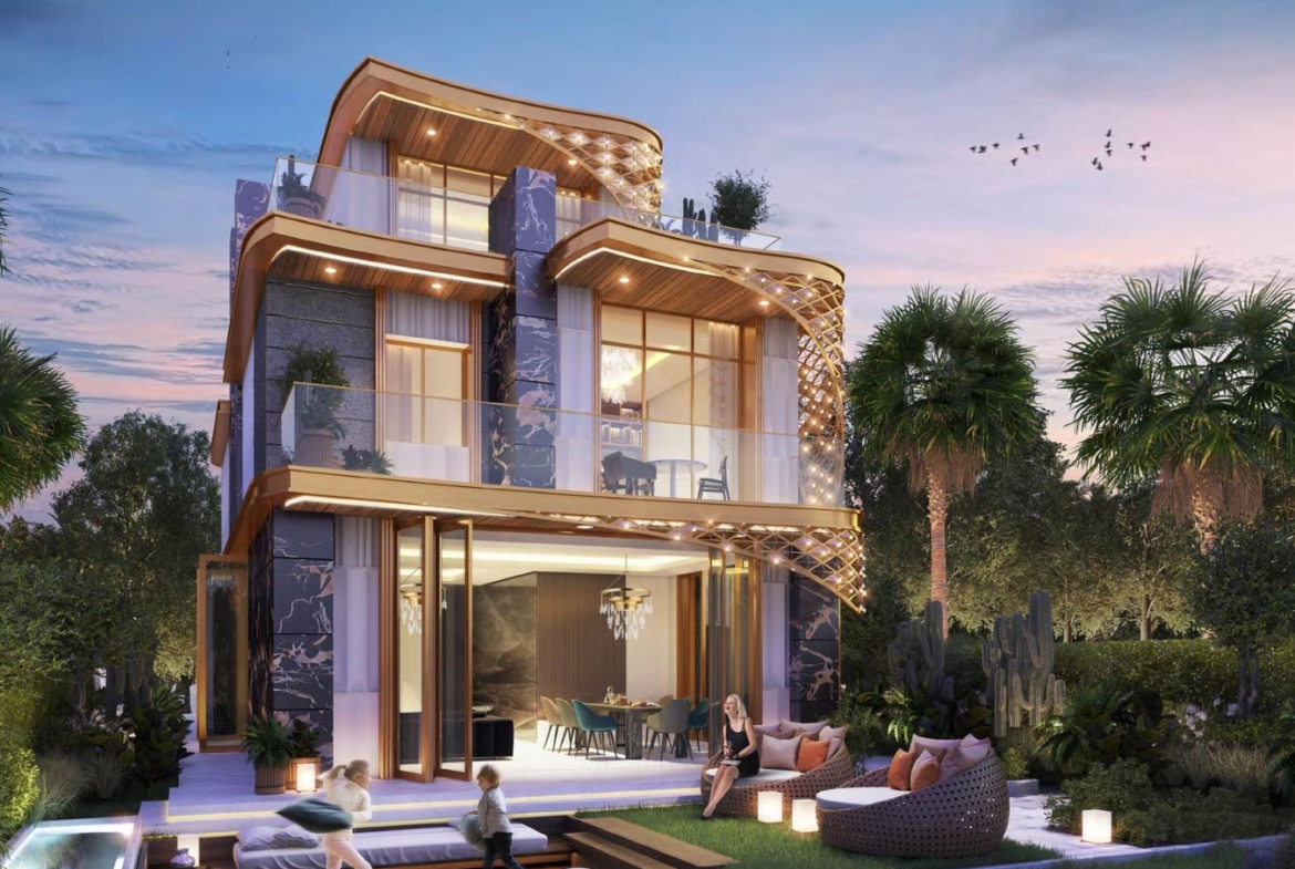 Gems Estate Villas Fashion Villas in DAMAC Hills (1)