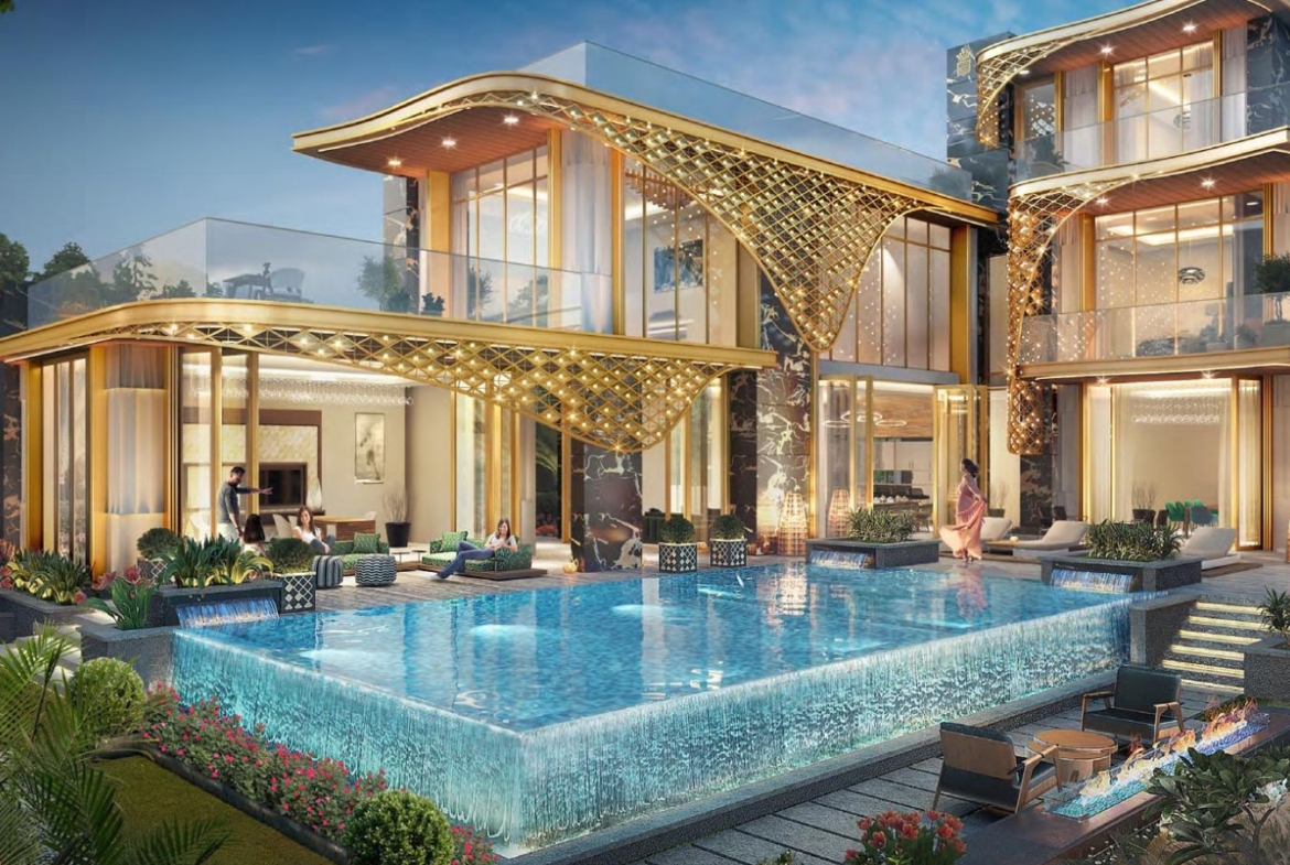 Gems Estate Villas Fashion Villas in DAMAC Hills (1)