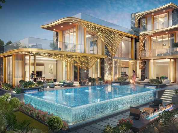 Gems Estate Villas Fashion Villas in DAMAC Hills (1)