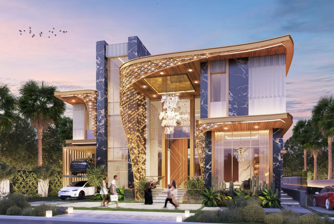 Gems Estate Villas Fashion Villas in DAMAC Hills (1)