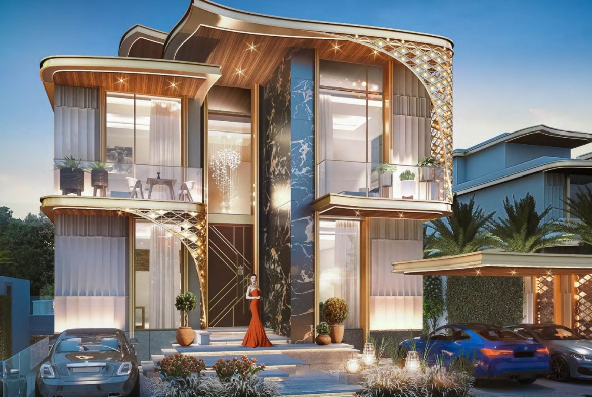 Gems Estate Villas Fashion Villas in DAMAC Hills (1)