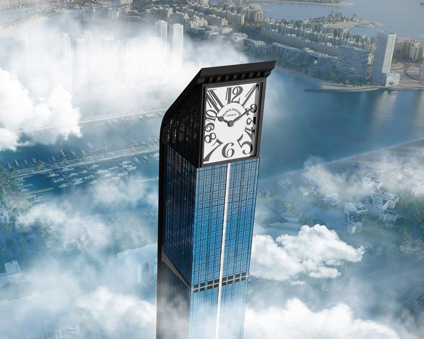 Franck Muller Aeternitas | world’s tallest branded residential clock ...