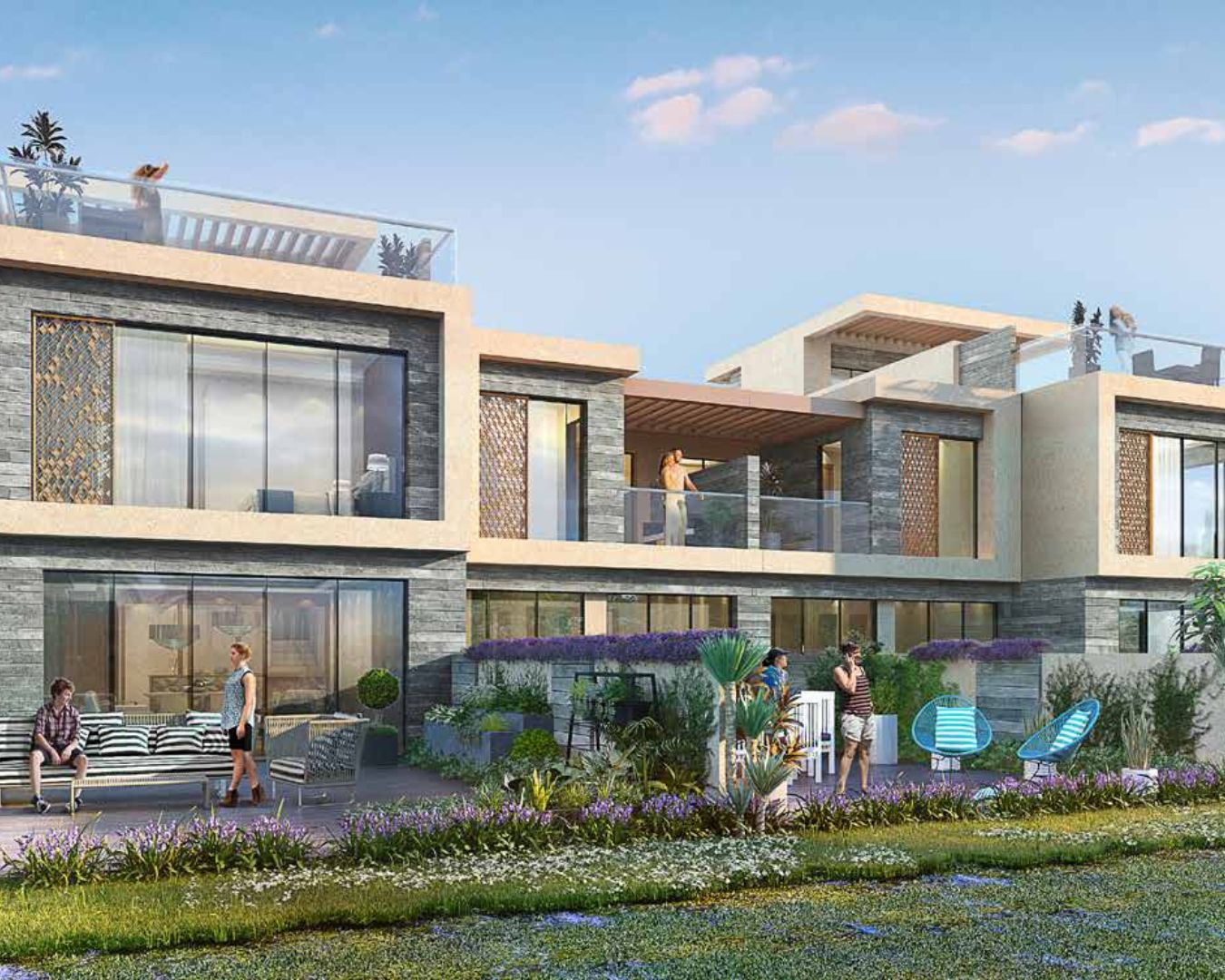 The Legends Townhouses in DAMAC Hills (1)