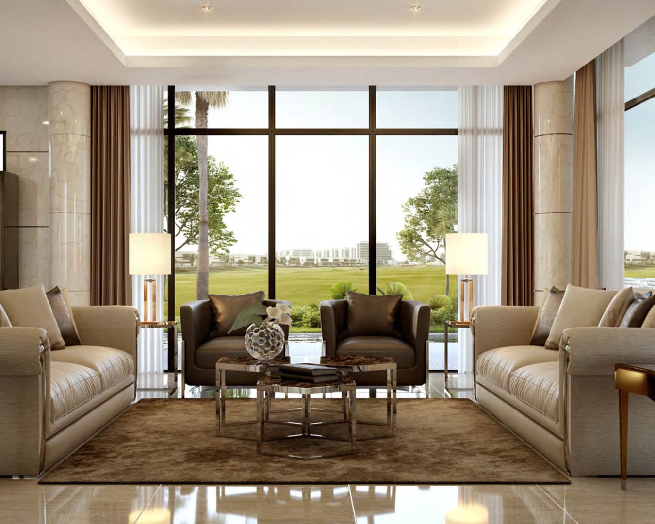 The Legends Townhouses in DAMAC Hills (1)