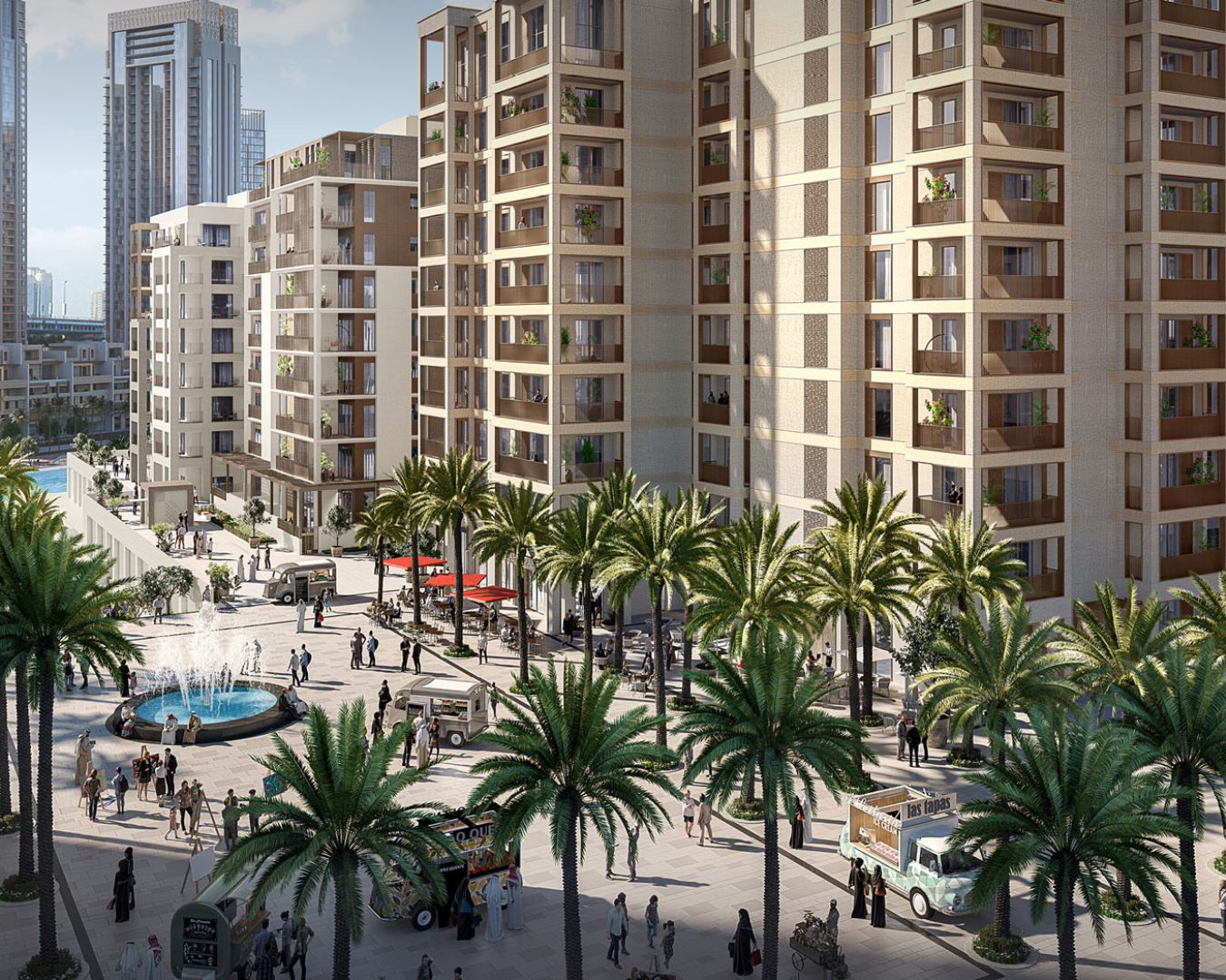 Emaar Lotus Creek Beach in The Heart of Dubai Creek Harbour (1)