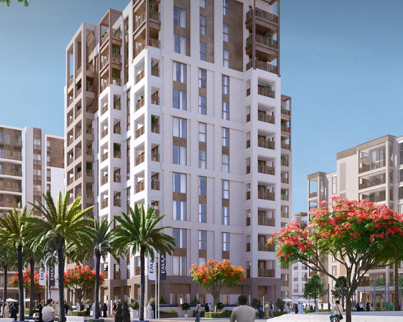 Emaar Rose Water Creek Beach New Stylish Apartments & Penthouses (1)