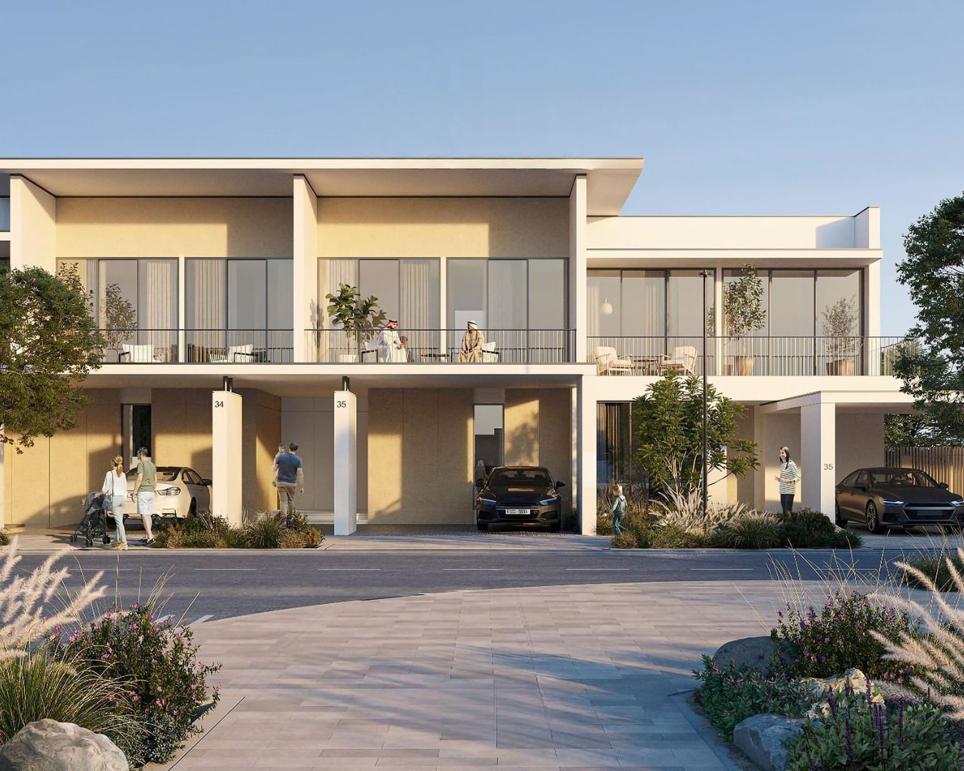 Lillia Townhouses in The Lillia community in The Valley (1)