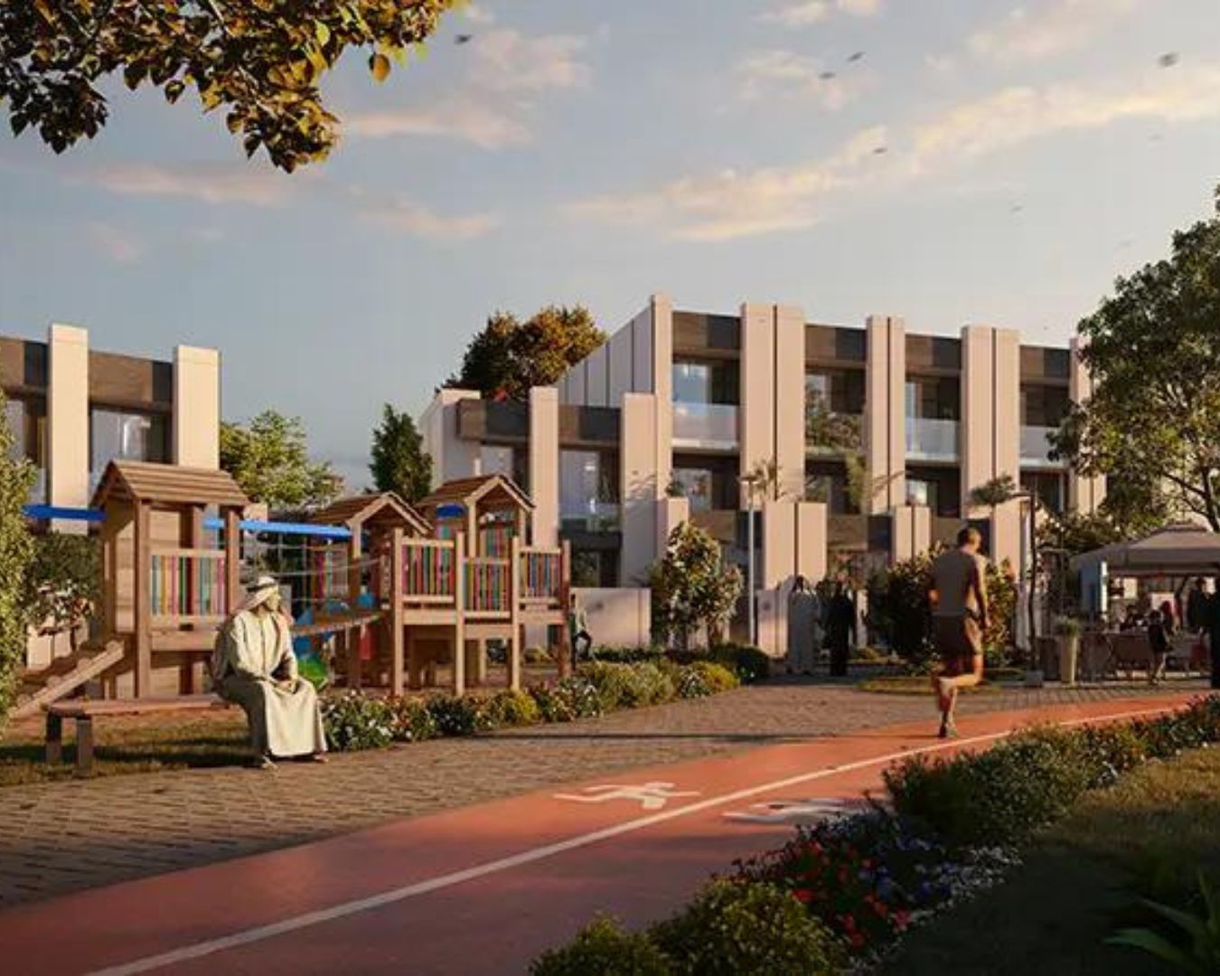 Reportage Village Townhouses in Dubailand (1)